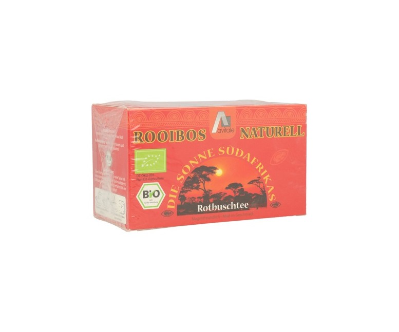 Infusión De Rooibos Natural Bio 20 bolsitas infusoras de 1.5g Madal Bal