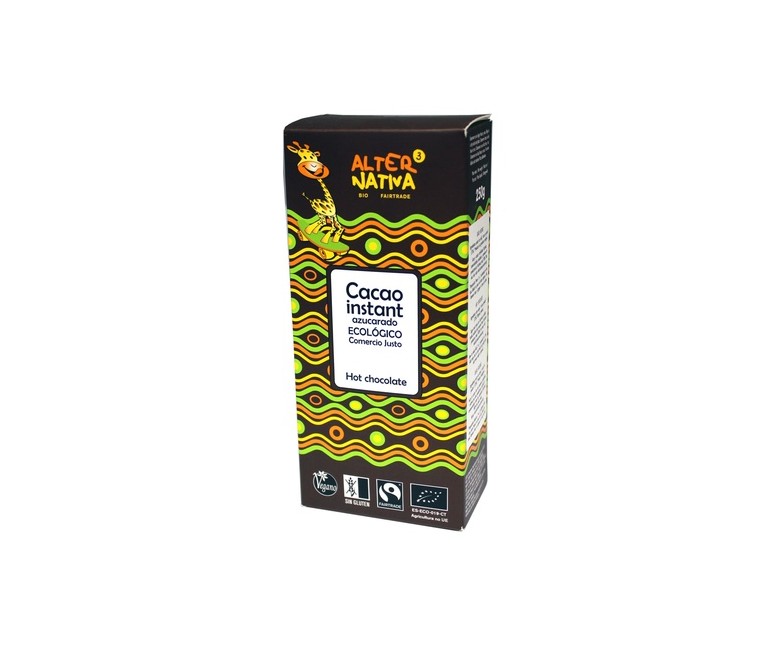 Cacao Instant Bio (Comercio Justo) 250 g de polvo Alternativa3