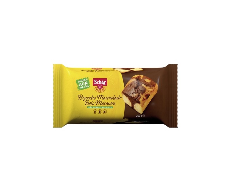 Bizcocho marmolado sin gluten 250 g Schär