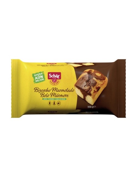 Bizcocho marmolado sin gluten 250 g Schär