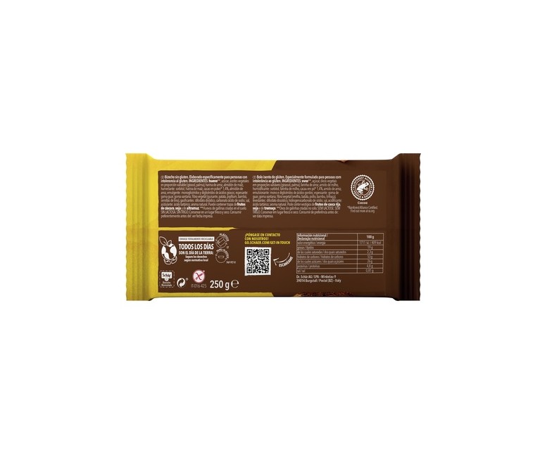 Bizcocho marmolado sin gluten 250 g Schär