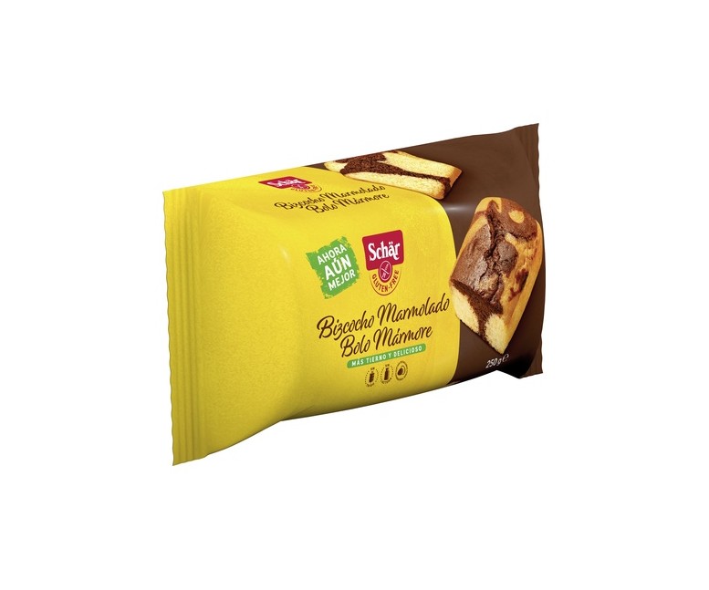 Bizcocho marmolado sin gluten 250 g Schär
