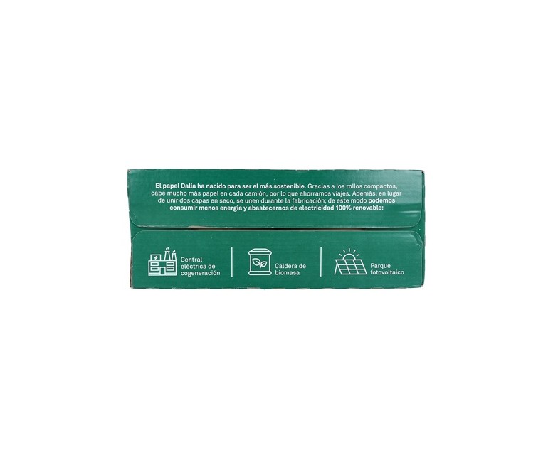 Pack Rollos Papel Higiénico Doble Capa Bio 6 unidades Dalia