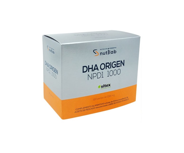 Dha origen ndp1 1000 blister 120 perlas Nutilab