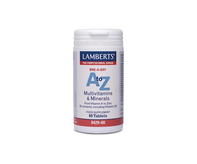 A-Z Multivitaminas y minerales 60 tabletas Lamberts