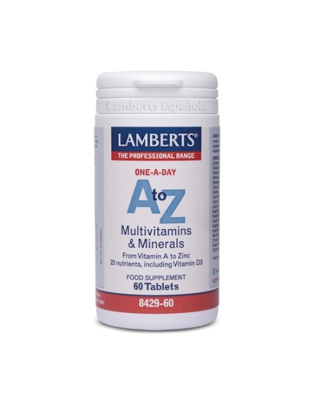 A-Z Multivitaminas y minerales 60 tabletas Lamberts