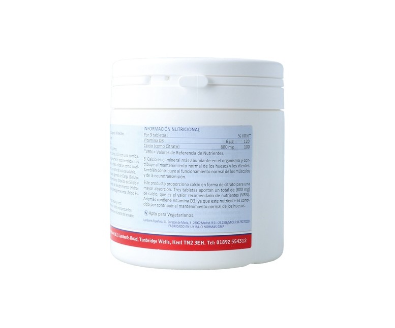 CalAsorb 180 tabletas de 800mg Lamberts