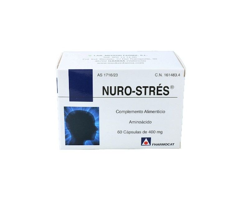 Neuro-Strés 60 cápsulas de 400mg Fharmocat