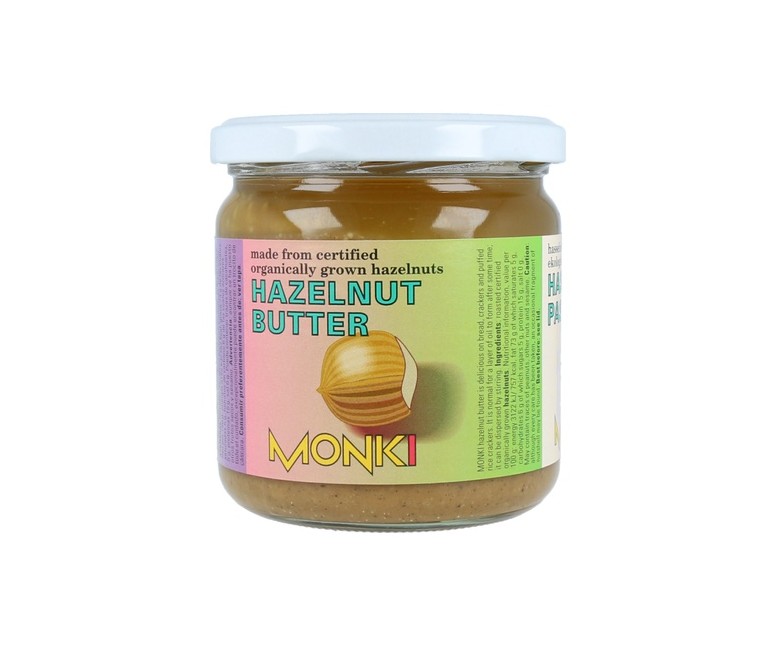 Crema de avellanas Bio 330 g Monki