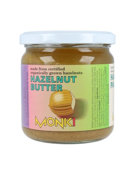 Crema de avellanas Bio 330 g Monki