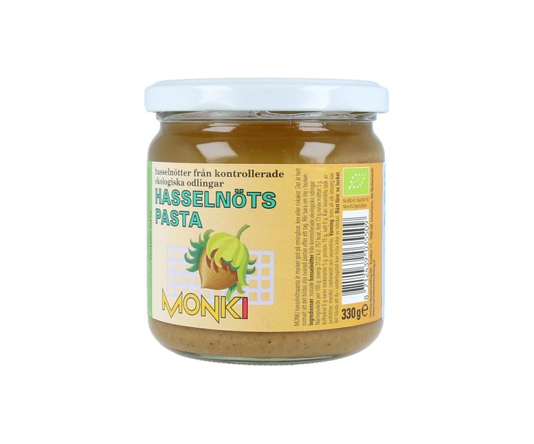 Crema de avellanas Bio 330 g Monki