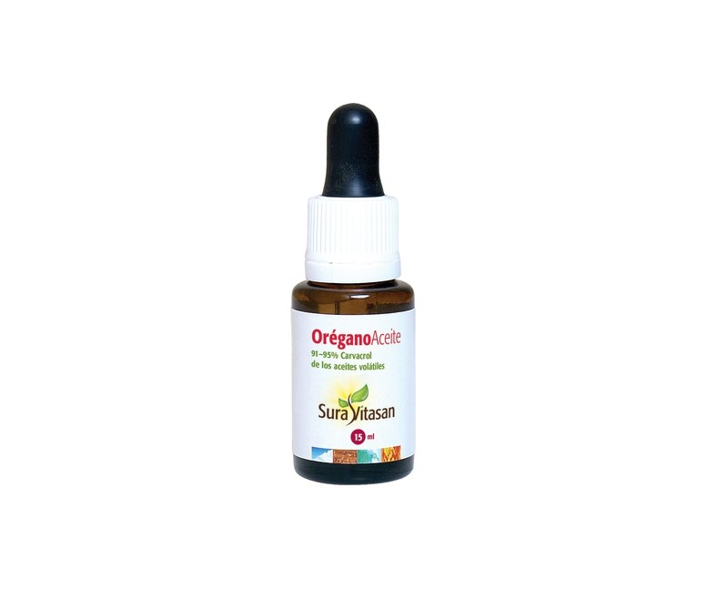 Aceite de Orégano Salvaje 15 ml de aceite Sura Vitasan