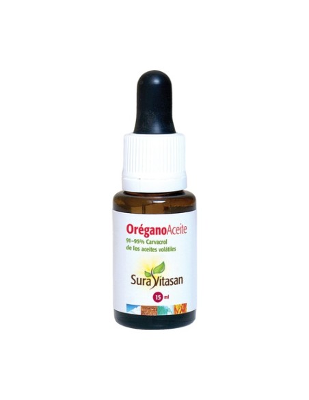 Aceite de Orégano Salvaje 15 ml de aceite Sura Vitasan