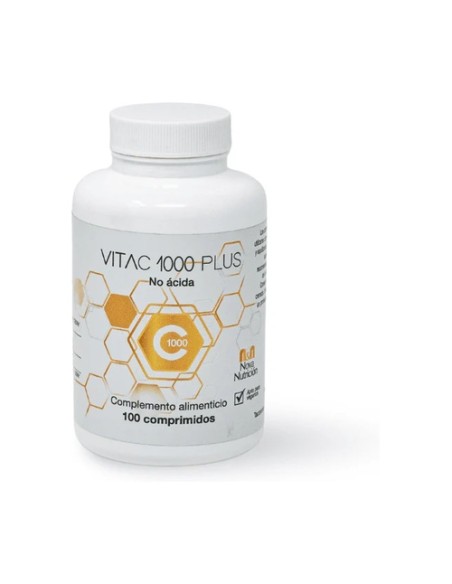 VitaC 1000 plus no ácida 100 comprimidos n&n Nova Nutricion