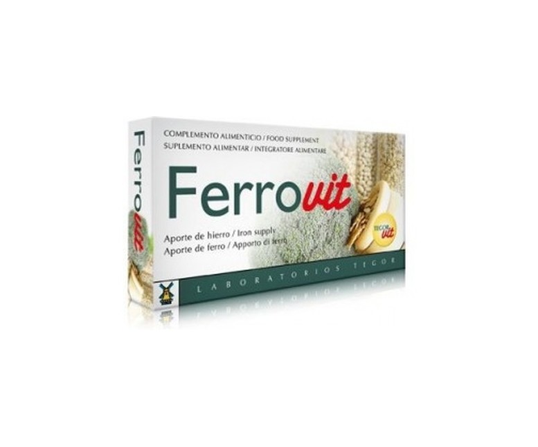 Ferrovit Vitablets 30 comprimidos Tegor