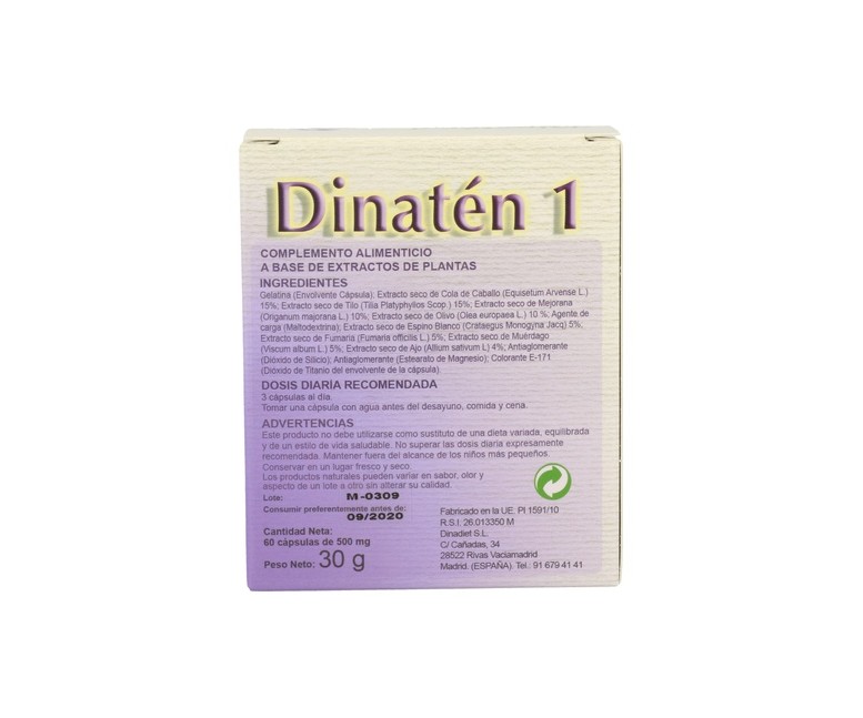Dinaten 1 60 cápsulas Dinadiet