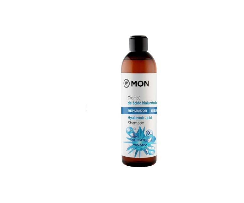 Champú hidratante y reparador de ácido hialurónico 300 ml Mon deconatur