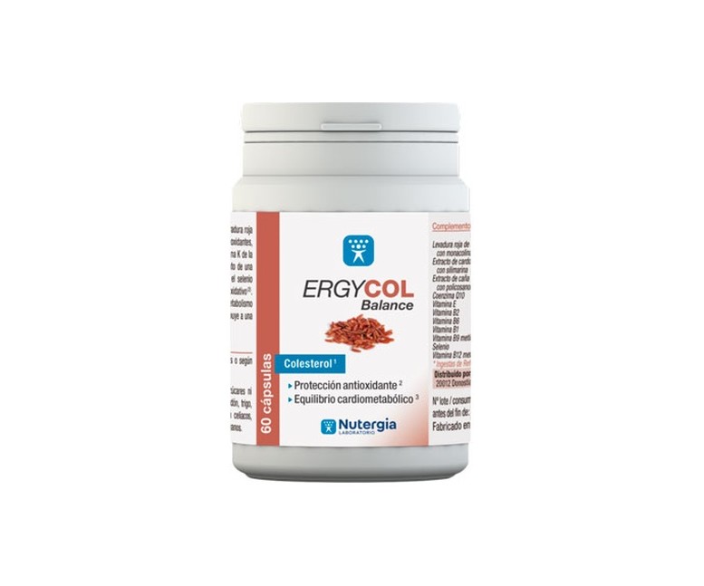Ergycol balance 60 cápsulas vegetales Nutergia