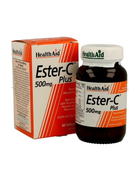 Ester C Plus 60 comprimidos de 500mg Health aid