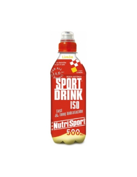 Pack Sportdrink iso (sabor limón) 24 unidades de 500 ml Nutrisport