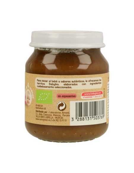 Tarrito De Manzana Y Ciruela 4m+ 130 g Babybio