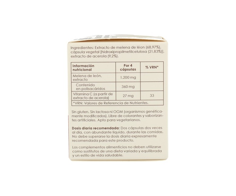 Extracto Melena de León Puro 60 cápsulas Hawlik