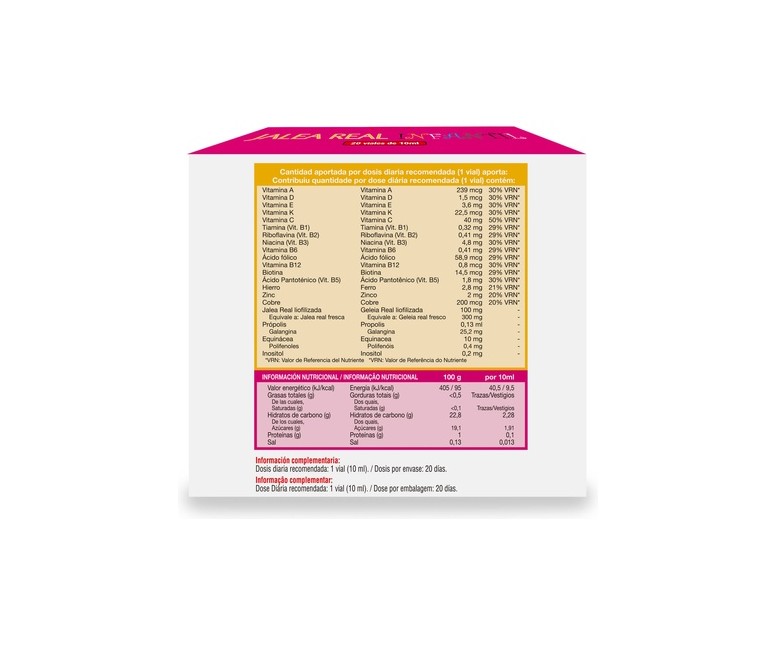 Jalea real infantil fresa 20 ampollas de 10ml (Fresa) GHF