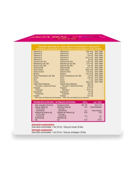 Jalea real infantil fresa 20 ampollas de 10ml (Fresa) GHF