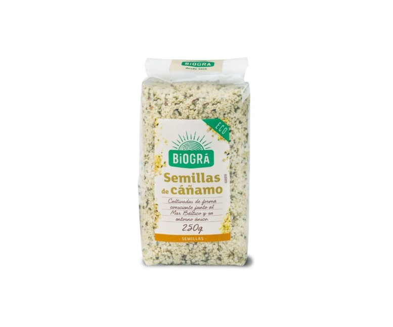 Semilla de Cáñamo Peladas Bio 250 g Biográ