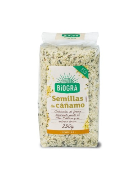 Semilla de Cáñamo Peladas Bio 250 g Biográ
