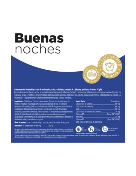 Buenas Noches 60 comprimidos Eladiet
