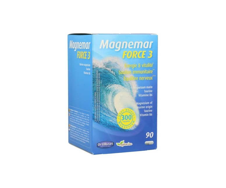 Magnemar Force 3 90 cápsulas Orthonat
