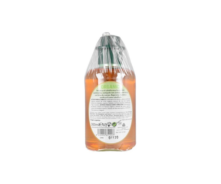Champú Naranja (Cabellos Débiles) 300 ml D'Shila