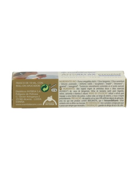 Aceite masaje Ansi Relax roll-on 10 ml de aceite Esential Aroms