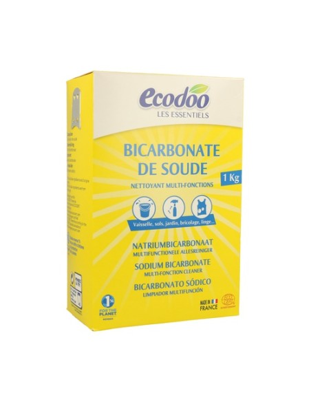 Bicarbonato de Sodio 1 kg de polvo Ecodoo