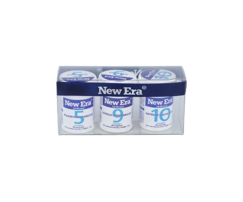 Schussler trio detox sales 5+9+10 3 unidades de 240 comprimidos New Era