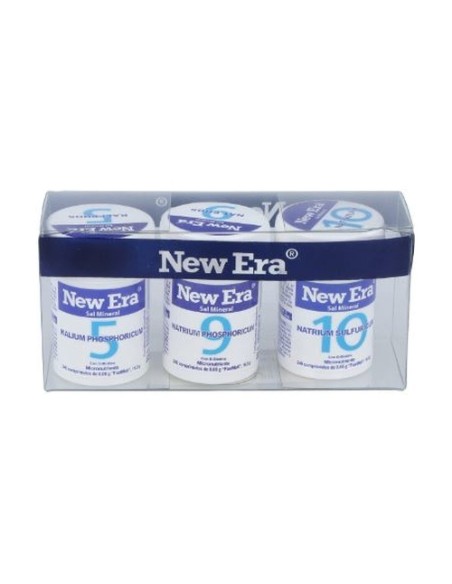 Schussler trio detox sales 5+9+10 3 unidades de 240 comprimidos New Era
