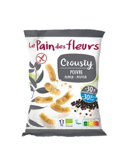 Ganchitos de trigo sarraceno y pimienta Bio 75 g Le pain des fleurs