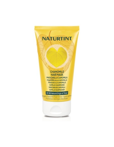 Mascarilla capilar de camomila 150 ml de crema Naturtint