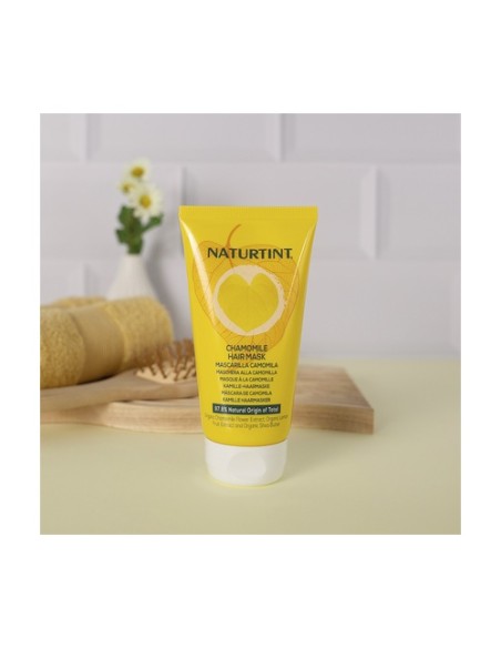Mascarilla capilar de camomila 150 ml de crema Naturtint
