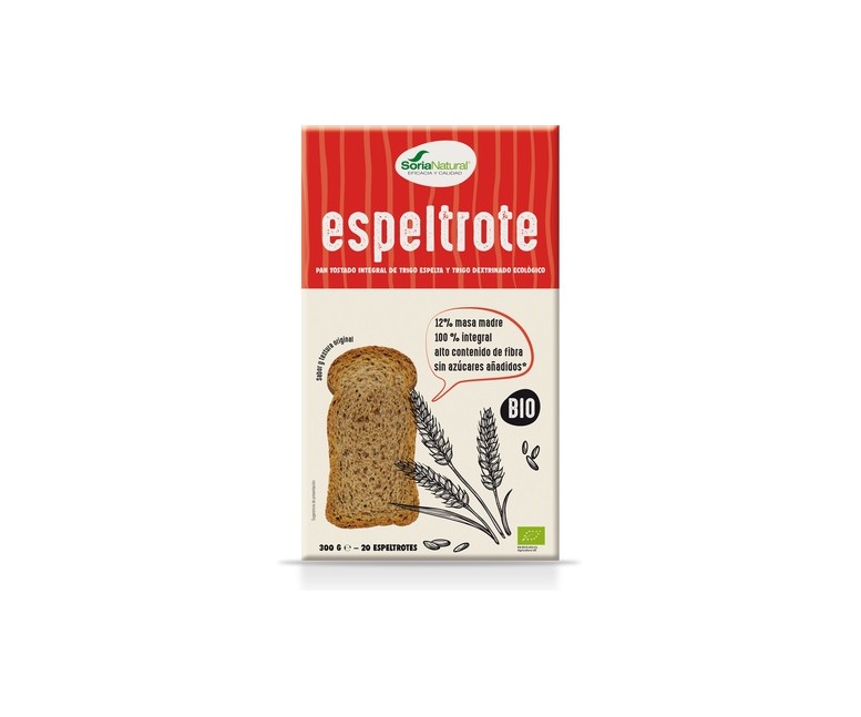 Espeltrote pan bio 300 g Soria Natural