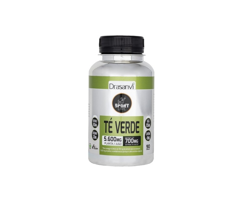 Té verde Sport Life 90 cápsulas de 486mg Drasanvi