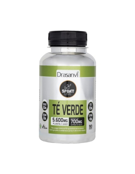 Té verde Sport Life 90 cápsulas de 486mg Drasanvi