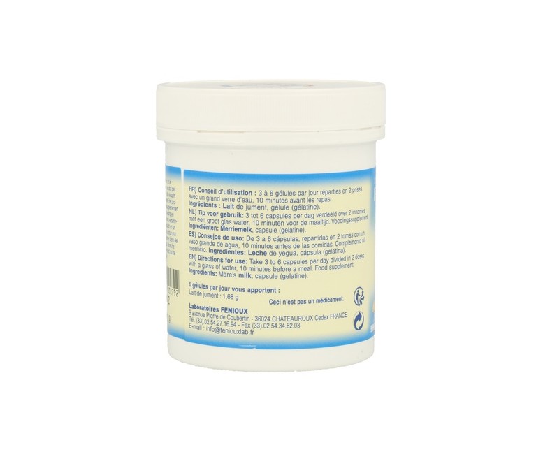 Leche de Yegua 200 cápsulas Fenioux
