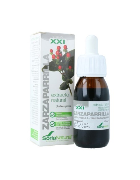 Extracto de Zarzaparrilla (Fórmula XXI) 50 ml Soria Natural