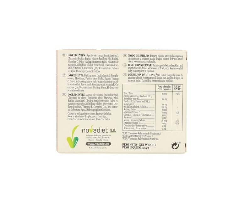 Delcora 60 cápsulas Nova Diet