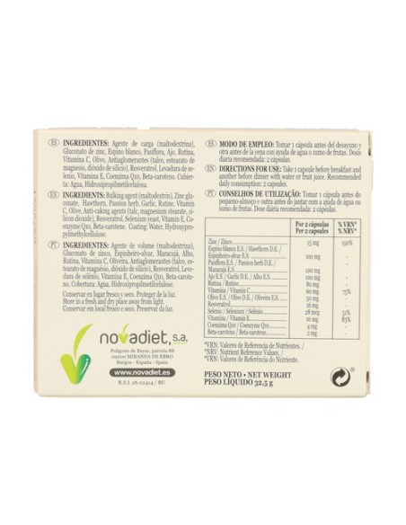 Delcora 60 cápsulas Nova Diet