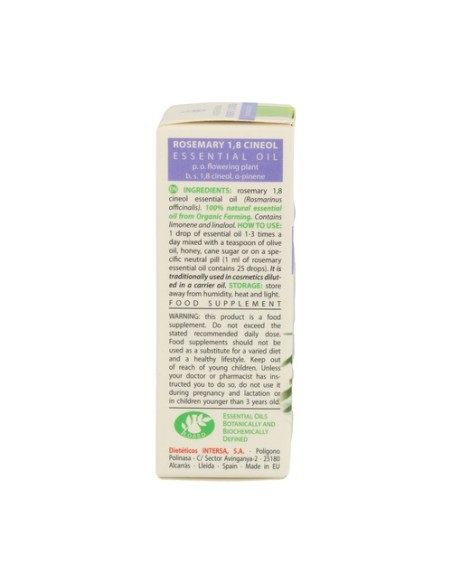 Aceite esencial Romero 1,8-Cineol Bio 10 ml Esential Aroms