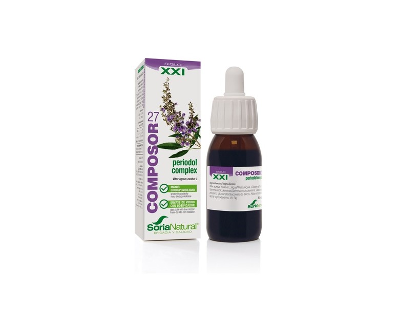 Composor 27 Periodol Complex Fórmula XXI 50 ml Soria Natural