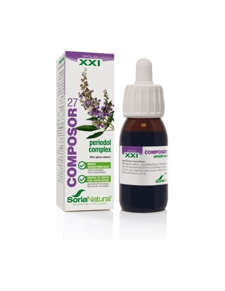 Composor 27 Periodol Complex Fórmula XXI 50 ml Soria Natural